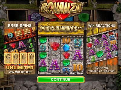 Слот Bonanza Megaways производителя Big Time Gaming